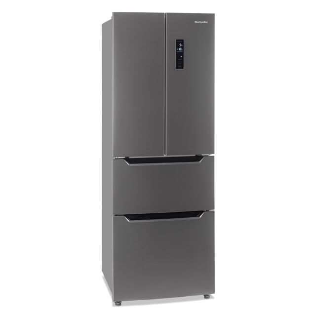 Montpellier MFD600X 635Mm Wide French Door Fridge Freezer