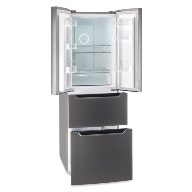 Montpellier MFD600X 635Mm Wide French Door Fridge Freezer