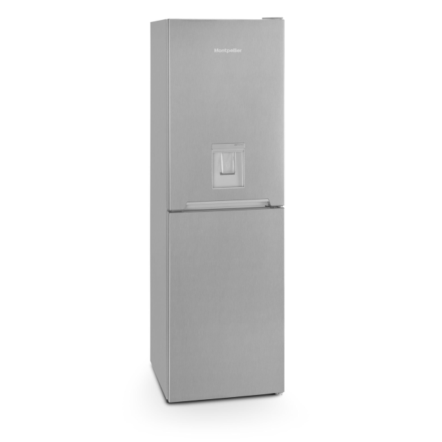 Montpellier Montpeliier MFF185DX 54cm 50/50 Frost Free Fridge Freezer - Inox
