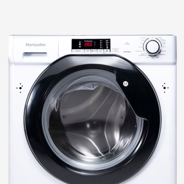 Montpellier MIWM84 1400 Spin 8kg Integrated Washing Machine