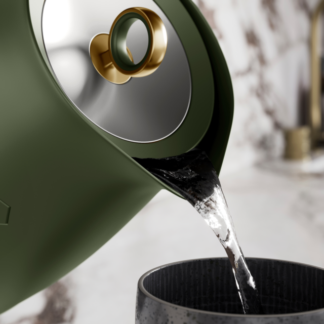 Morphy Richards 103022 Cassini Jug Kettle Olivine - Green