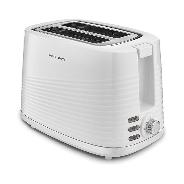 Morphy Richards 220029 Dune White 2 Slice Toaster