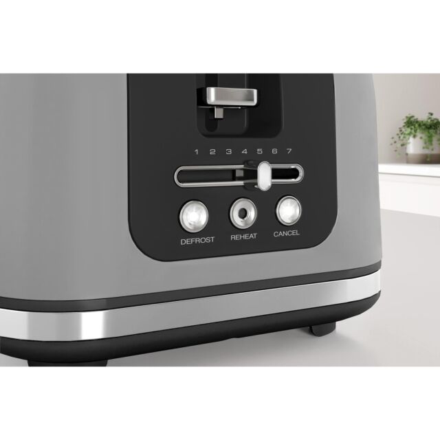 Morphy Richards 245705 Signature 4 Slice Toaster - Grey