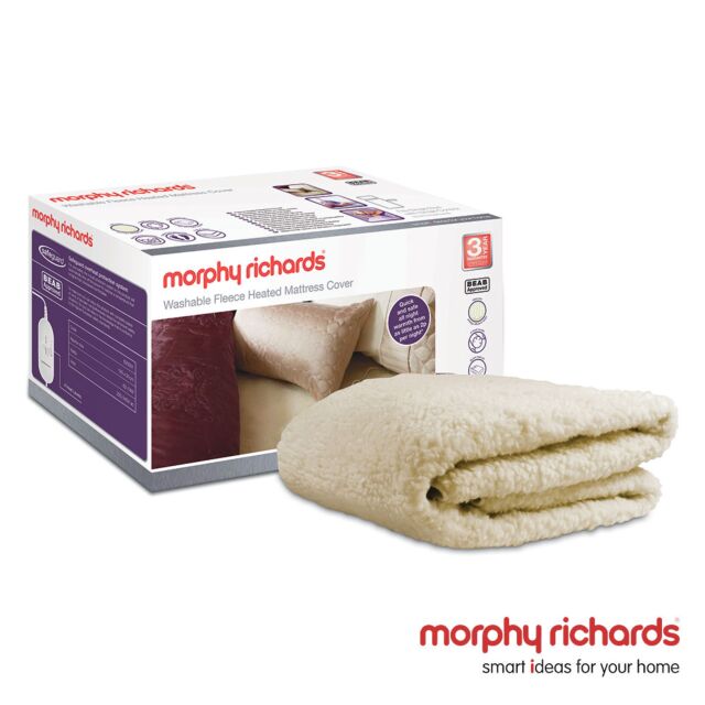 Morphy Richards 620003 King Size Fitted Fleece Dual Control 