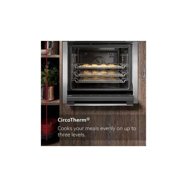 Neff B1ACE4HW0B 59.4cm Built In Electric Single Oven - White