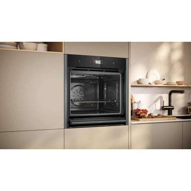 NEFF B64CS71G0B 59.6cm Built In Electric Single Oven - Graphite