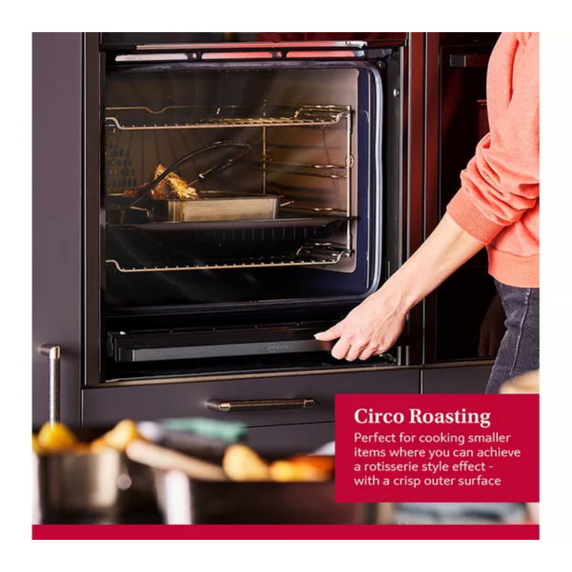Neff B6ACH7AN7B 59.4cm Built-in Electric Oven Steel