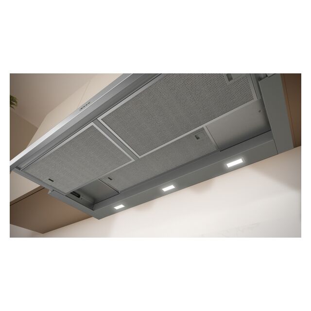 Neff D49ED22N1B 90Cm Wide Telescopic Cooker Hood - Silver