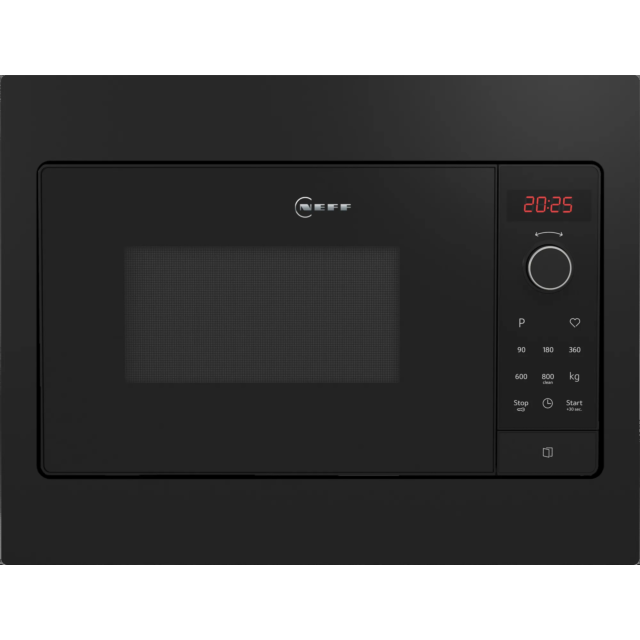 Neff HLAWG25S3B 20 Litres Built In Combination Microwave Oven - Black