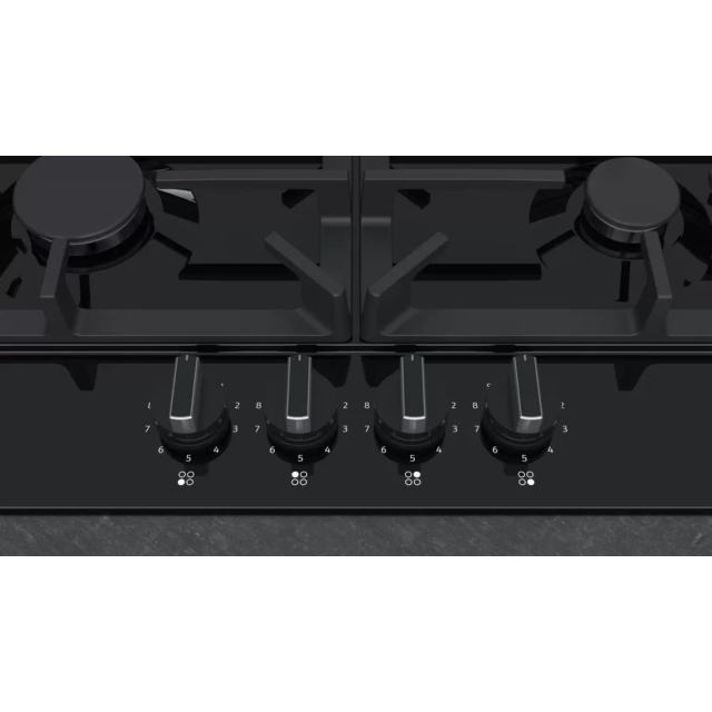 Neff T26DS49S0 60cm Gas Hob - Black