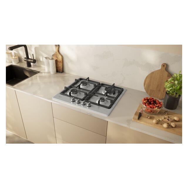 Neff T26GKH8N0 N50 60cm Gas hob with cast iron pan supports