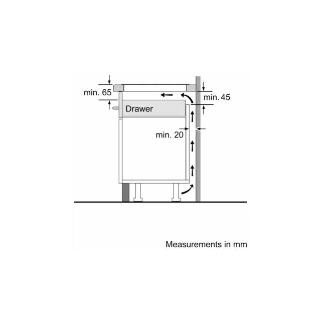 Neff T58FD20X0 N70 80cm Induction Hob
