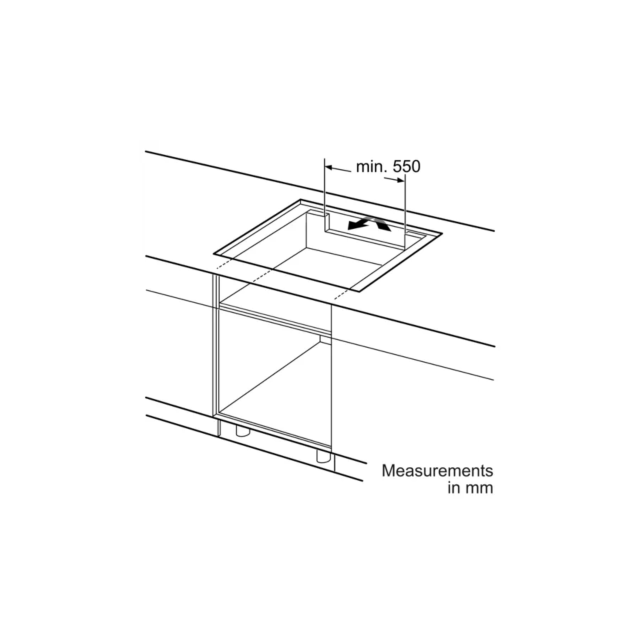 Neff T58FD20X0 N70 80cm Induction Hob