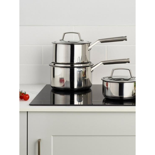Ninja C63000UK Cookware 3-Piece Set - Stainless