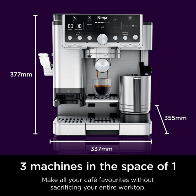 Ninja ES701UK Luxe Caf? Pro Espresso Machine Black