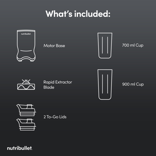 Nutribullet NB-500 McLaren F1 Ultra 1200W Blender Grey