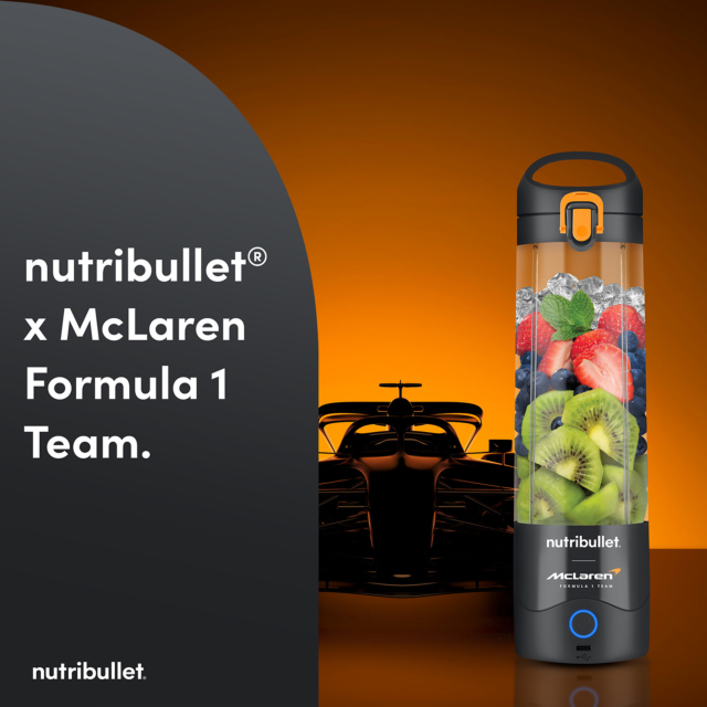 Nutribullet 02777 McLaren F1 Portable Blender Grey