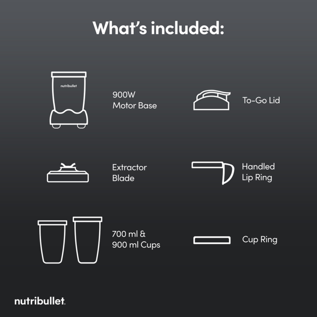 Nutribullet 02777 McLaren F1 Portable Blender Grey