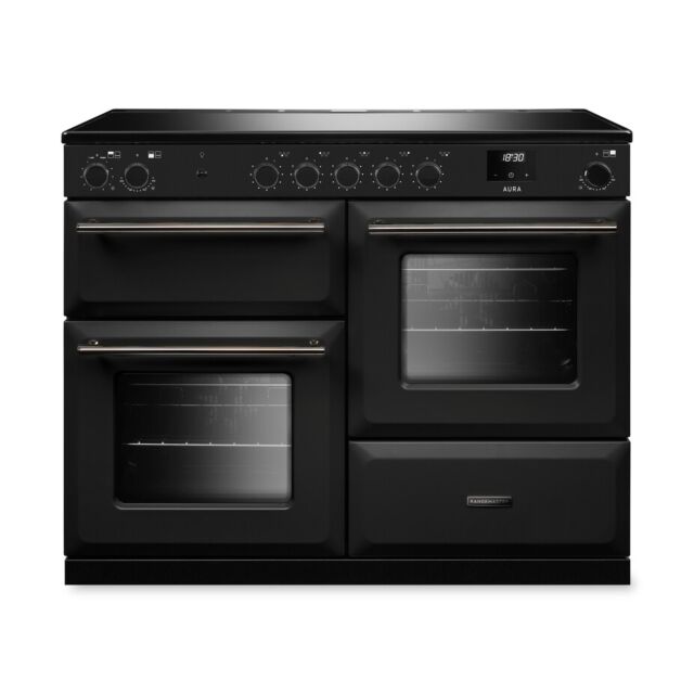 Rangemaster AURAO110EIPCBL/YX1 Aura 110Cm Induction Range Cooker - Black