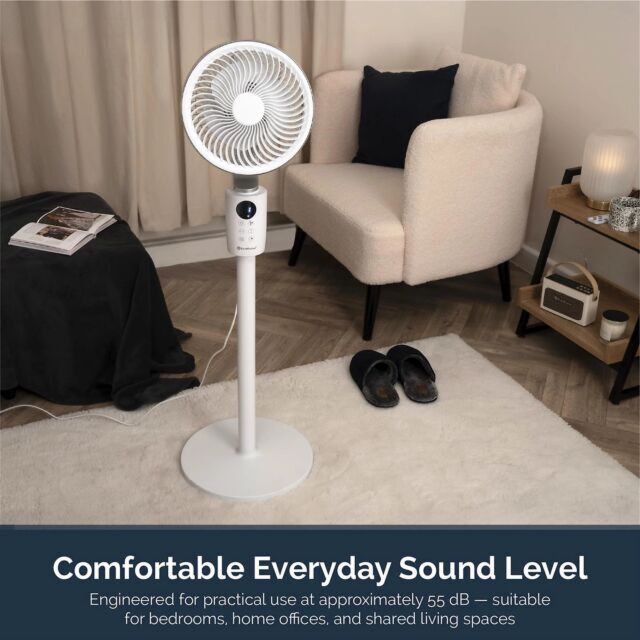 Rediffusion REDAC04WT Air360 Oscillating Adjustable Fan