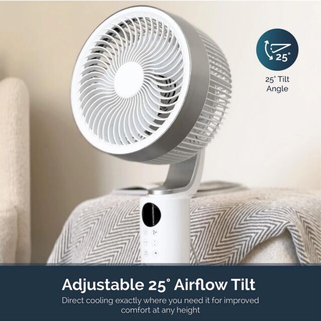 Rediffusion REDAC04WT Air360 Oscillating Adjustable Fan