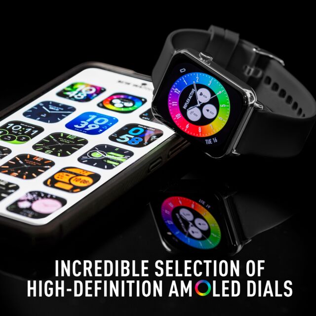 Reflex Active RA30-2186 Amoled Series 30 Smart Watch - Black