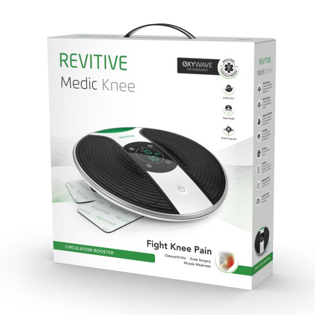 Revitive 5606-5574AQ-UK Medic Knee Circulation Booster