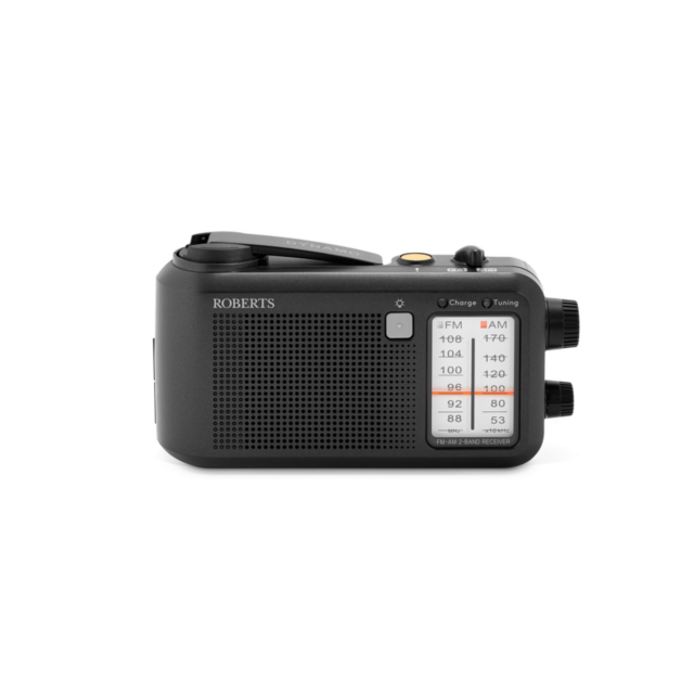 Roberts Radio R9957S Portable FM/AM Radio Black