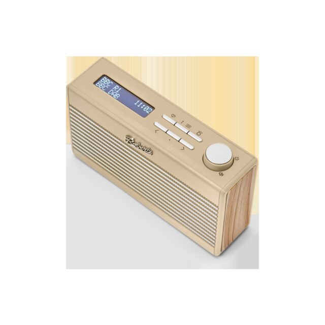 Roberts Radio RAMBLERBTMPC Wireless Mini Stereo - Pastel Cream
