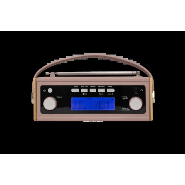 Roberts Radio RAMBESTEREODP  Rambler Wireless Stereo - Dusty Pink