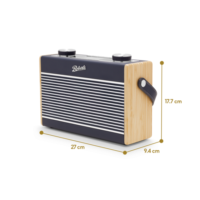 Roberts RAMBLERCLANB Rambler Classic - Bluetooth In Navy Blue