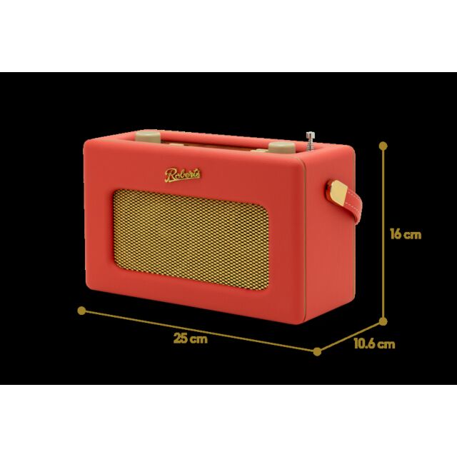 Roberts Radio Revival iStream DAB/DAB+/FM RDS/Internet Smart Radio with Bluetooth - Classic Red