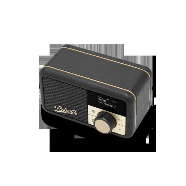 Roberts Radio REV-PETITE2BK DAB+/DAB/FM RDS Radio - Black