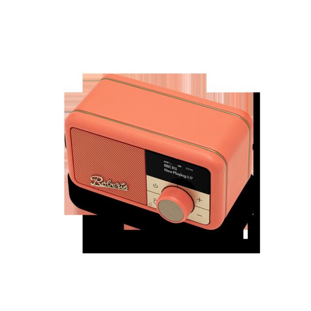 Roberts Radio REV-PETITE2PO DAB+/DAB/FM RDS Radio - Pop Orange