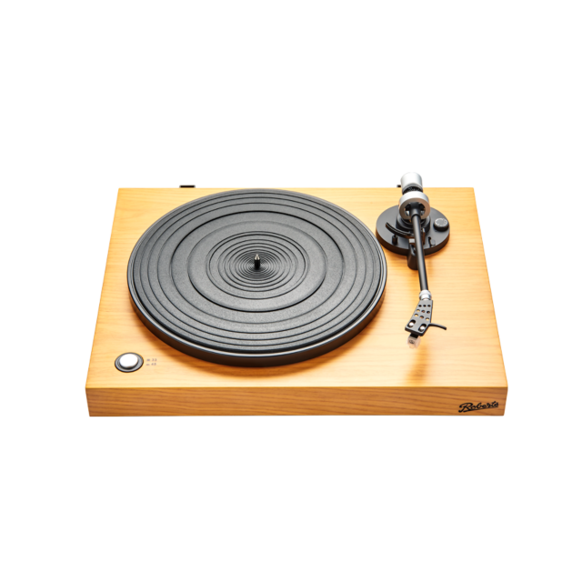 Roberts Radio STYLUS Turntable - Natural Wood