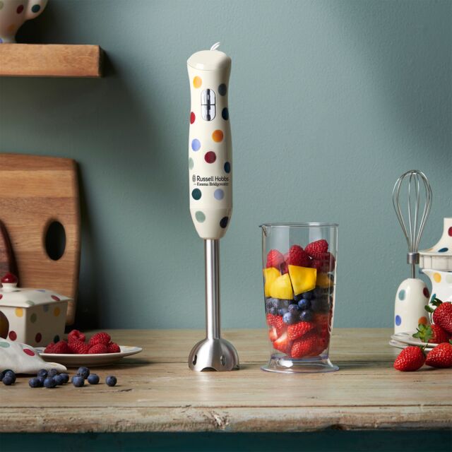 Russell Hobbs 24703 Stick Blender With Chopper And Whisk Emma Bridgewater