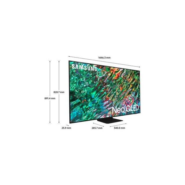 Samsung QE65QN90BATXXU 65inch 4K HDR QLED Smart TV with Voice Assistants