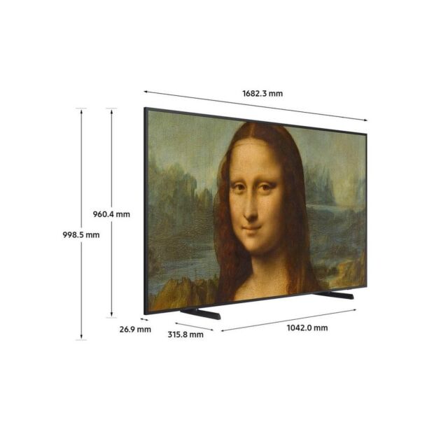 Samsung QE75LS03BAUXXU 75inch 4K QLED Smart TV with Voice Assistant