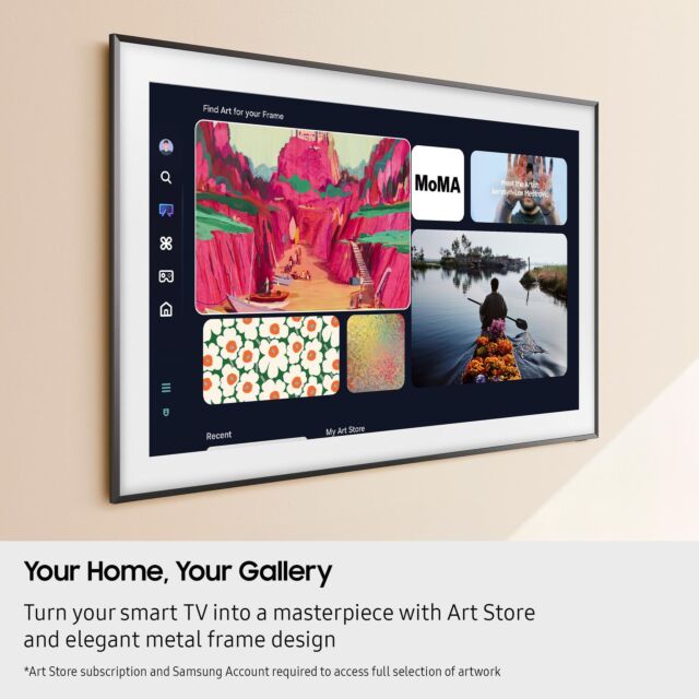 Samsung QE75LS03FWUXXU 75inch Neo QLED The Frame Pro TV