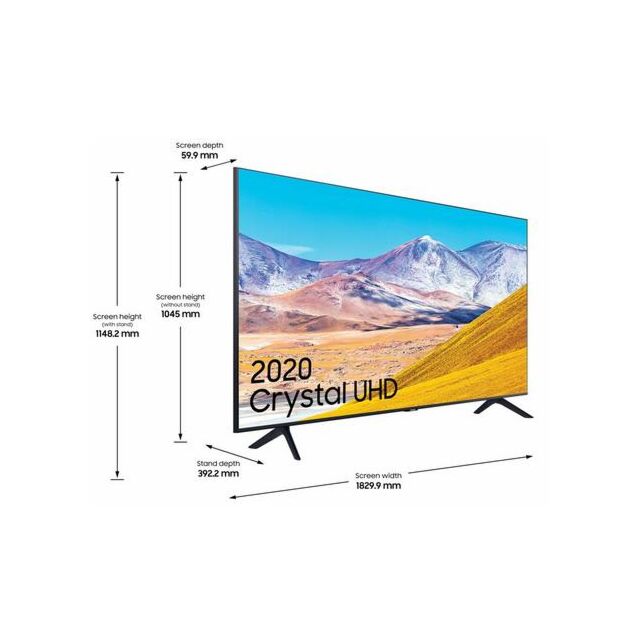 Samsung UE55TU8000KXXU 55inch 4K UHD Smart TV - A Energy Rated