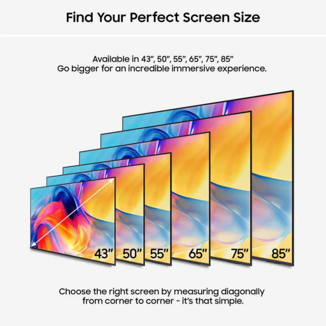 Samsung UE85M70HAKXXU 85inch 4K Mini LED Vision AI TV