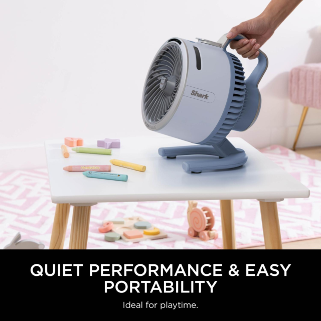 Shark FA050UKBL FlexBreeze TableMate Fan Glacier Blue