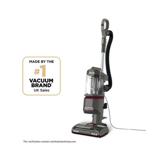 Shark NV603UKT Upright Vacuum with Pet Tool Grey Plum