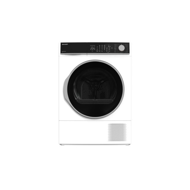 Sharp KD-NHL8S7GW21 8kg Heat Pump Tumble Dryer - White