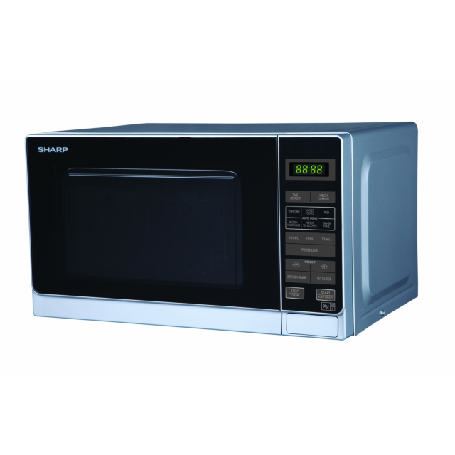 Sharp R272SLM 20 Litre Solo Microwave - Silver