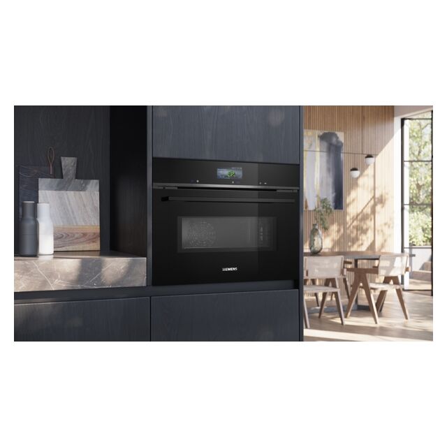 Siemens CM776G1B1B 59.4cm Built In Company Oven with Microwave Function