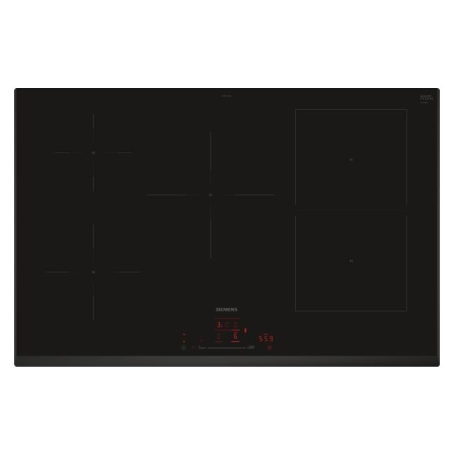 Siemens ED851HWB1E 80cm Induction Hob - Black