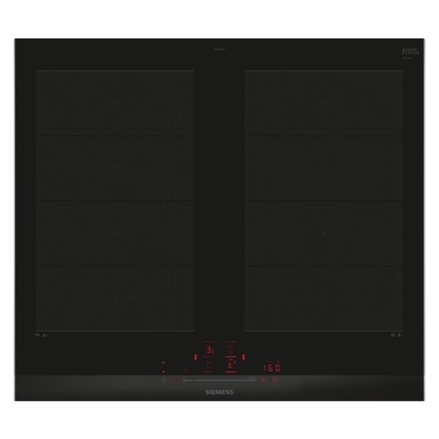 Siemens EX675HXC1E Iq700 60Cm Surface Mount With Frame Induction Hob - Black