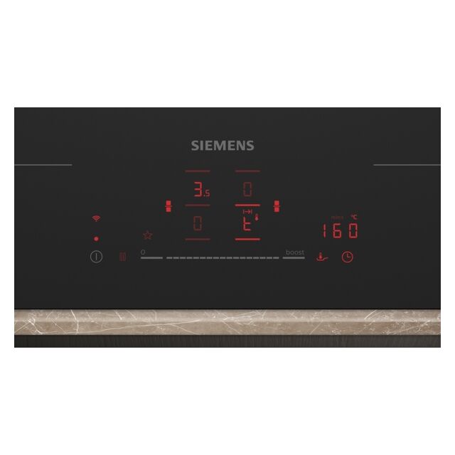 Siemens EX81AHYC1E Iq700 80Cm Induction Hob - Matt Black