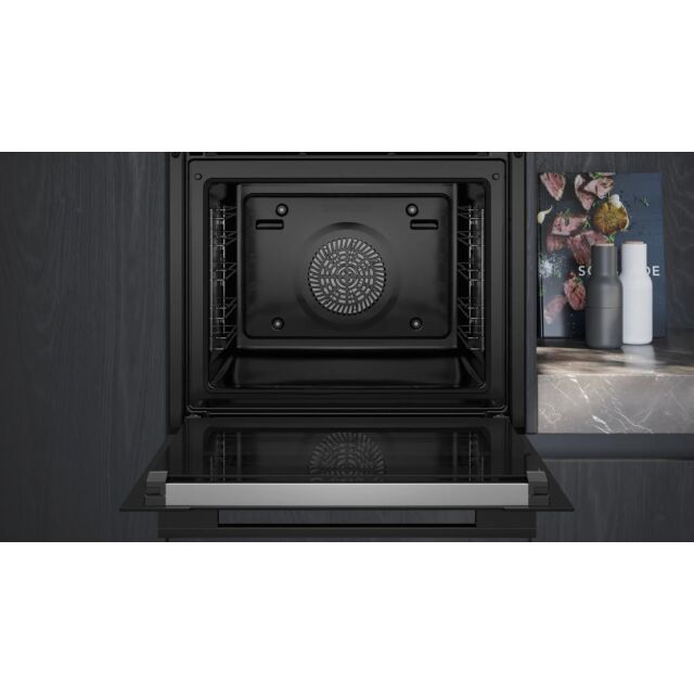 Siemens HB778G3B1B 59.4cm Built In Electric Single Oven - Black